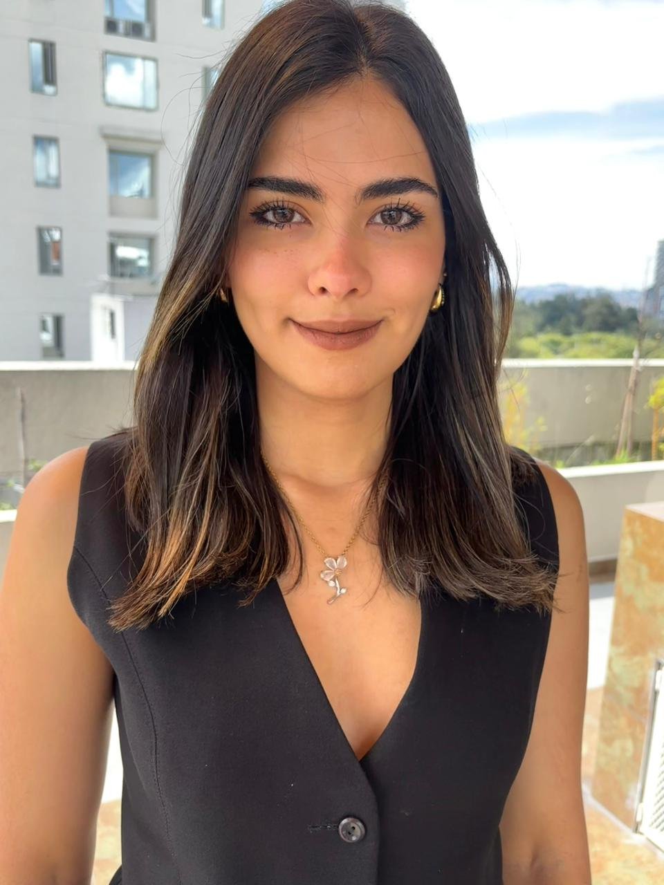 Victoria Beltrán, psicóloga, en una fotografía para su marca personal